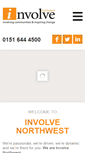 Mobile Screenshot of involvenorthwest.org.uk